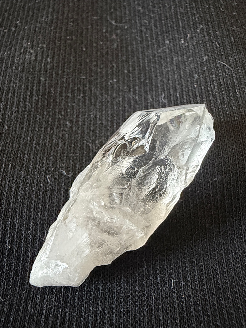 Natural clear quartz crystal healing stone Herkimer diamond (?) - Picture 4 of 10